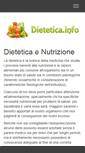 Mobile Screenshot of dietetica.info