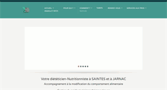 Desktop Screenshot of dietetica.fr
